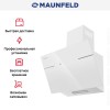 Вытяжка Maunfeld Astro 60 белое стекло