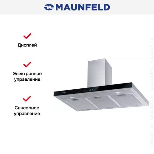 Вытяжка Maunfeld Breeze 90 нержавеющая сталь