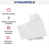 Вытяжка Maunfeld EAGLE 850 90 белое стекло