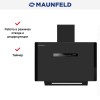 Вытяжка Maunfeld Falcon 60 Glass черный