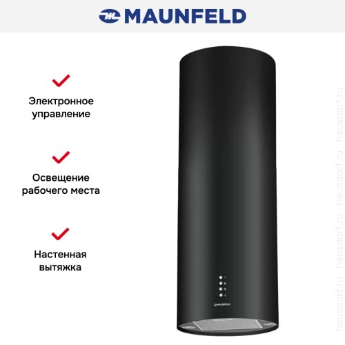 Вытяжка Maunfeld LEE Wall 35 Black