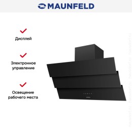 Вытяжка Maunfeld MANCHESTER Light 90 Black Glass Black