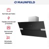 Вытяжка Maunfeld MERSEY 90 Inox Glass Black