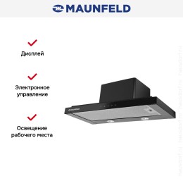 Встраиваемая вытяжка Maunfeld OUSE TOUCH 60 Glass Black