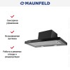 Встраиваемая вытяжка Maunfeld OUSE TOUCH 60 Glass Black