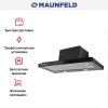 Встраиваемая вытяжка Maunfeld OUSE TOUCH 60 Glass Black