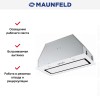 Встраиваемая вытяжка MAUNFELD TRAPEZE 601GG белый