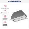 Встраиваемая вытяжка MAUNFELD TRAPEZE 602IG белый