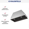 Встраиваемая вытяжка MAUNFELD TRAPEZE 602IG черный