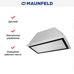 Встраиваемая вытяжка Maunfeld Urania 53 INOX