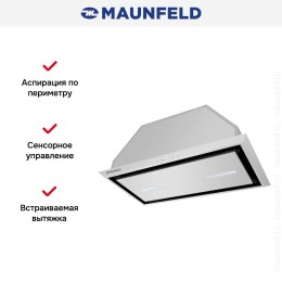 Встраиваемая вытяжка Maunfeld Urania 74 INOX