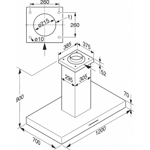 Вытяжка Miele DA 424-4