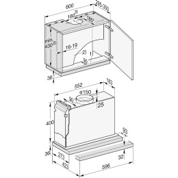 Встраиваемая вытяжка Miele DAS 4620 EDST