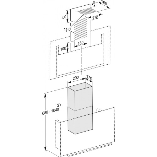 Вытяжка Miele DA 9092 W OBSW