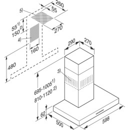 Вытяжка Miele DA 416-4