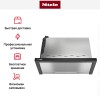 Встраиваемая вытяжка Miele DAS 2620 матовый черный