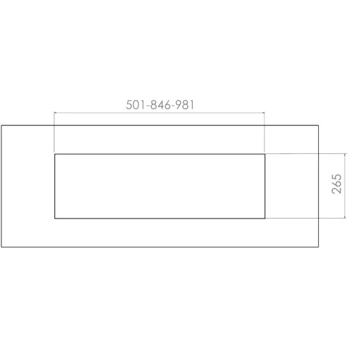Встраиваемая вытяжка Pando PRO/85 INOX V.850 SEC