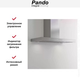 Настенная вытяжка Pando P-823N/60 IX V.850 SEC