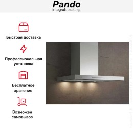 Настенная вытяжка Pando P-825/60 INOX V.850 SEC