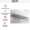 Встраиваемая вытяжка Pando EVO/580.11 INOX V.850 SEC