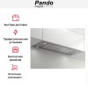 Встраиваемая вытяжка Pando EVO/580 INOX V.1050 ECO PLUS