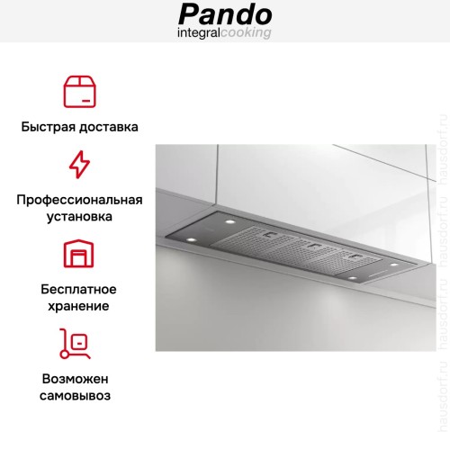 Встраиваемая вытяжка Pando EVO/780.11 INOX V.850 SEC