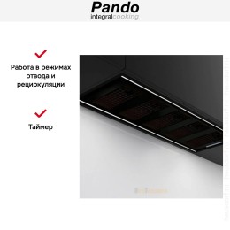 Встраиваемая вытяжка Pando GTI/725 NE V.850 SEC