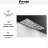 Встраиваемая вытяжка Pando GTI/810 INOX V.850 SEC