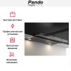 Встраиваемая вытяжка Pando IES/90 IX TOUCH CT NEGRO 850 SEC