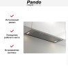 Встраиваемая вытяжка Pando NEO/52 INOX V. 830 SEC