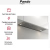 Встраиваемая вытяжка Pando NEO/78 INOX V.850 SEC