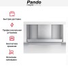 Встраиваемая вытяжка Pando TIL/90 IX V.1050 SEC PLUS