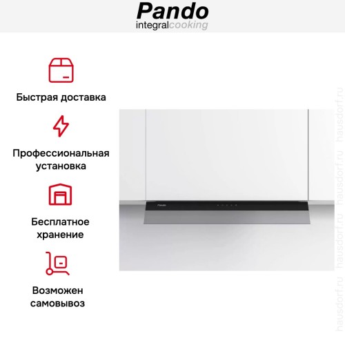 Встраиваемая вытяжка Pando TIS/90 CR.NEGRO V.850