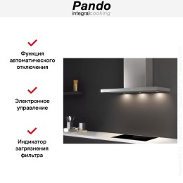 Вытяжка Pando P-401/80 IX 850 SEC