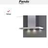 Вытяжка Pando P-417/90 IX 1250 ECO