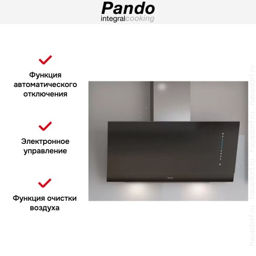 Вытяжка Pando P-725/90 CR.NEGRO 850