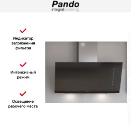 Вытяжка Pando P-725/90 CR.NEGRO 850