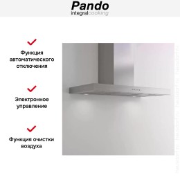 Вытяжка Pando P-823N/60 IX V.850 ECO SEC PLUS