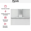 Вытяжка Pando P-861/90 IX V.1050 ECO SEC PLUS