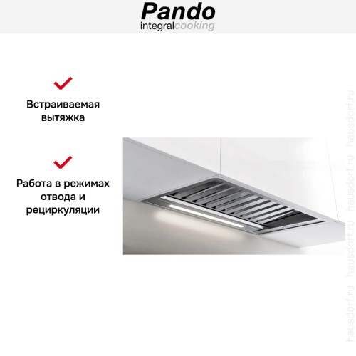Вытяжка Pando PRO/52 INOX V. 830