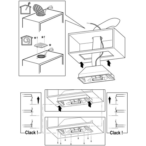 Встраиваемая вытяжка Smeg KSG70HE