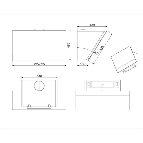 Вытяжка Smeg KV26N