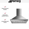 Вытяжка Smeg KD90HXE