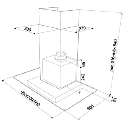 Вытяжка Teka DG3 60