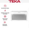 Встраиваемая вытяжка Teka GFG2 WHITE