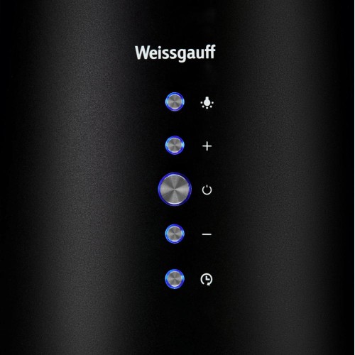 Островная вытяжка Weissgauff Tubus 1406 Island Black купить в Москве и Санкт-Петербурге