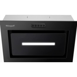 Встраиваемая вытяжка Weissgauff Aura 456 PB Black Glass