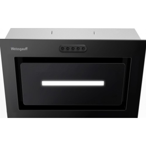 Встраиваемая вытяжка Weissgauff Aura 456 PB Black Glass купить в Москве и Санкт-Петербурге