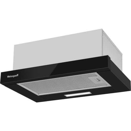 Встраиваемая вытяжка Weissgauff TEL 450 Black Glass купить в Москве и Санкт-Петербурге