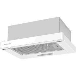 Встраиваемая вытяжка Weissgauff TEL 450 White Glass